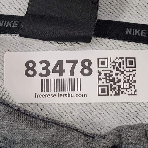 NIKE Dri-Fit Training Zip Hoodie M/L 22x28 Swoosh Embroidered Tech-Fleece - Picture 8 of 16